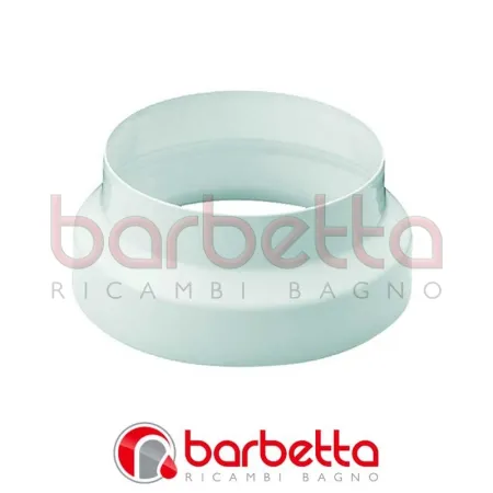 RIDUZIONE SMALTATA D. mm 120-100 col. bianco
