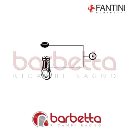 AERATORE M24x1 2,2 GPM CON CHIAVE DI SMONTAGGIO MILANO FANTINI 90009795