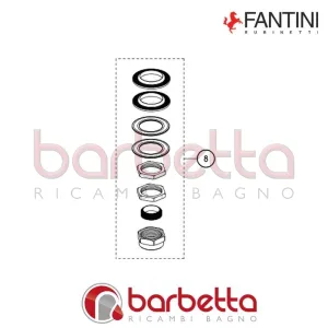 CONFEZIONE FISSAGGIO E GUARNIZIONE MILANO FANTINI 90009929