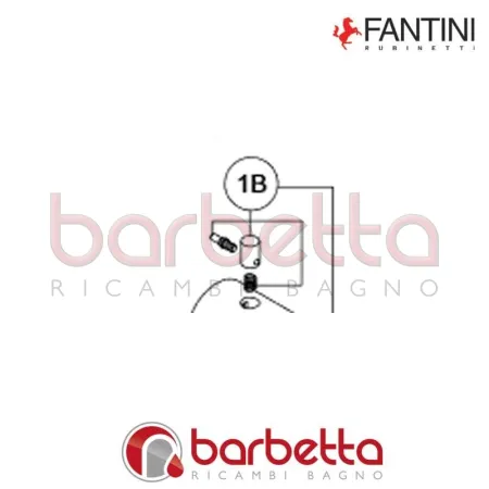 PULSANTINO CON MOLLA MILANO FANTINI 90009539