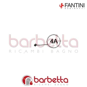 GRANO M3X4 PUNTA PIANA PER GHIERA MILANO FANTINI 90009530