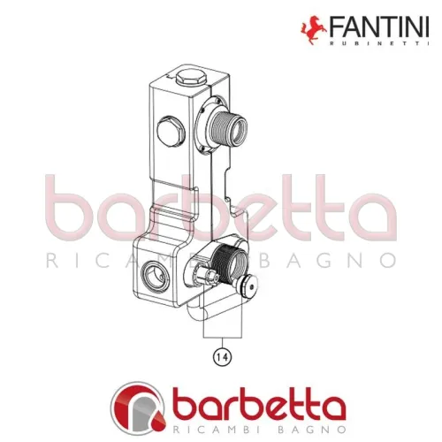 COPPIA VALVOLE DI NON RITORNO MILANO FANTINI 90009532