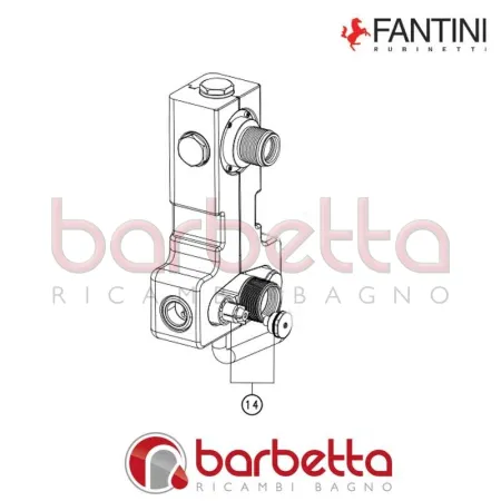 COPPIA VALVOLE DI NON RITORNO MILANO FANTINI 90009532