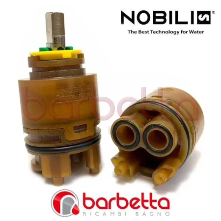 RICAMBIO CARTUCCIA DIAM. 35 NOBILI CON DISTRIBUTORE SENZA O.RING PARTE SUPERIORE PER LEVA CLINICA NOBILI RCR360/DCL