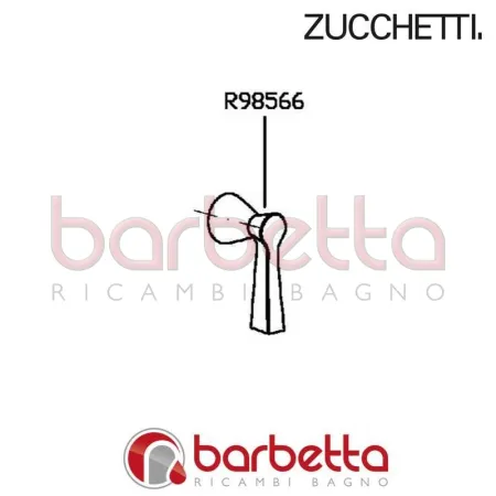 LEVA A/C TERMOSTATICO BELLAGIO ZUCCHETTI R98566