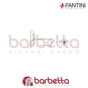 COPPIA DI ALIMENTAZIONE DI TUBETTI IN RAME CAFE' FANTINI 90000949