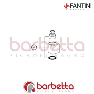 SUPPORTO MANIGLIA CON O'RING MARE FANTINI 90009927