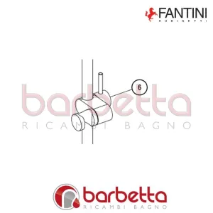 SUPPORTO DOCCIA SCORREVOLE ED ORIENTABILE MARE FANTINI 90009700