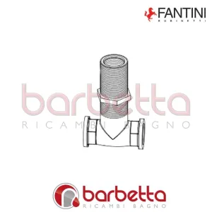 RUBINETTO BORDO VASCA DESTRO MARE FANTINI 90009966