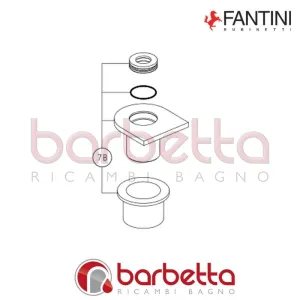 SUPPORTO DEVIATORE MARE FANTINI 90009963