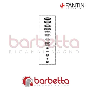 CONFEZIONE MINUTERIA E GUARNIZIONE AR/38 FANTINI 90009647