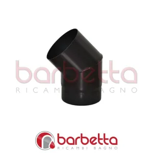 GOMITO A 45° PER STUFE A LEGNA D. 120 mm
