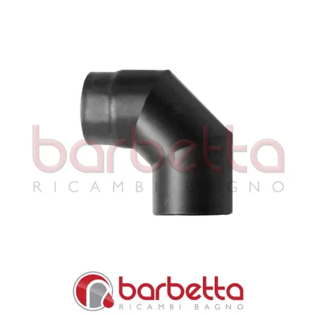 GOMITO A 90° PER STUFE A LEGNA D. 120 mm