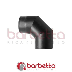 GOMITO A 90° PER STUFE A LEGNA D. 150 mm