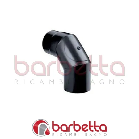 GOMITO A 90° CON ISPEZIONE PER STUFE A LEGNA D. 120 mm
