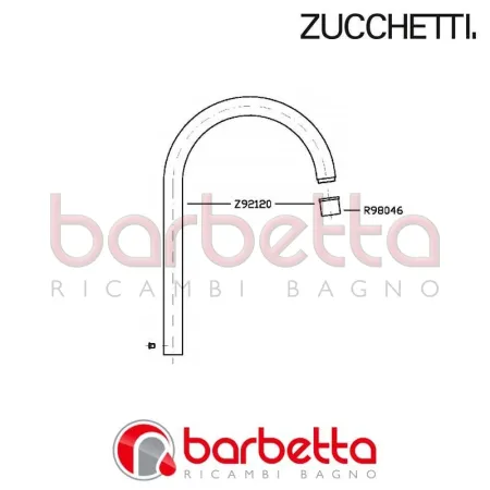 BOCCA LAVABO ALTA SAVOIR ZUCCHETTI Z92120