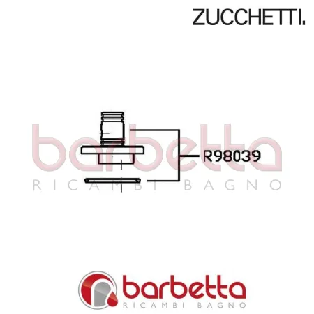RACCORDO PER BOCCA LAVABO SAVOIR ZUCCHETTI R98039