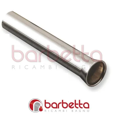 CANOTTI OTTONE CROMATO 26X250 CON FLANGIA DA 1"1/4 425501OC026X250