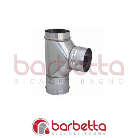 RACCORDO A T 90° PER CANNE FUMARIE D. 300 mm