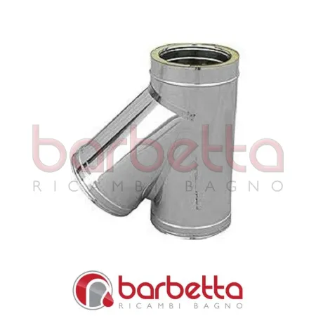 RACCORDO BRAGA DOPPIA PARETE D. 80/130 mm