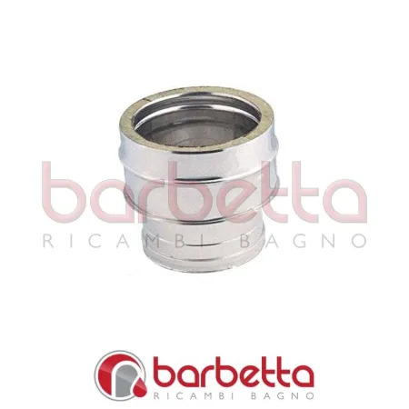 RACCORDO DOPPIA PARETE PER CALDAIA D. F 130/180 -F 130 mm