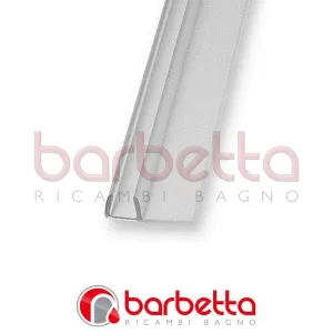 GUARNIZIONE DOCCIA PARAGOCCE VERTICALE ALA 6 BOX IN CRISTALLO 12 MM