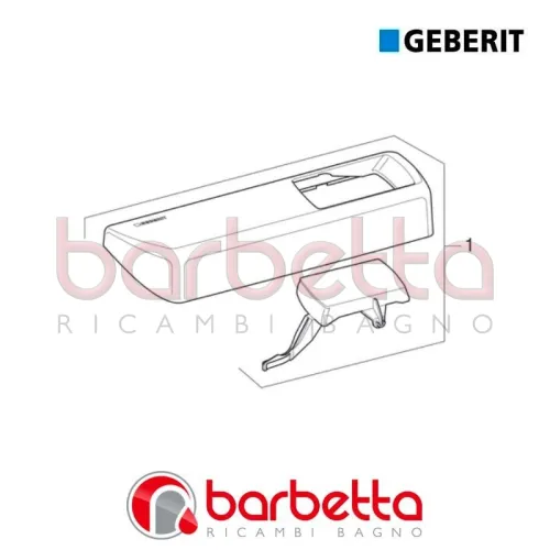 COPERCHIO RICAMBIO AP123 GEBERIT 240.151.11.1