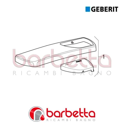 COPERCHIO RICAMBIO AP140 GEBERIT 240.425.11.1