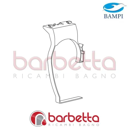 PORTA CURVA COMBY RICAMBIO BAMPI CRICOCOM