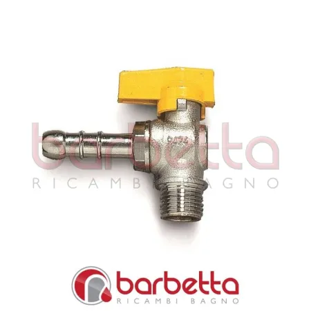 RUBINETTI SQUADRA F 3/8" PORTAGOMMA UNIVERSALE PER METANO 652600OS3/8F