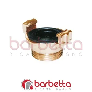 RACCORDO RAPIDO CON FILETTO MASCHIO OTTONE 3/4"