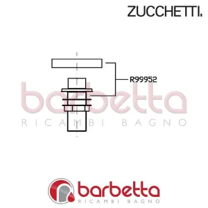 SUPPORTO DOCCIA PAN ZUCCHETTI R99952