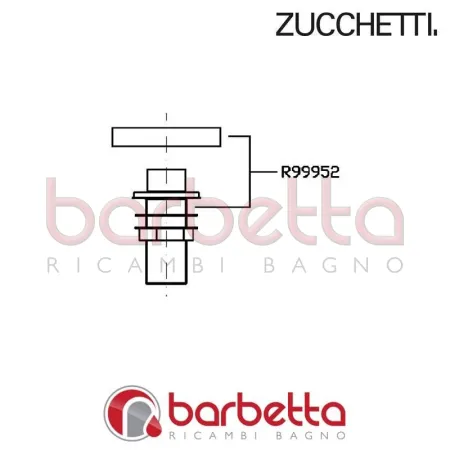 SUPPORTO DOCCIA PAN ZUCCHETTI R99952