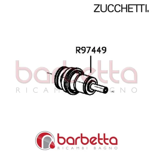 VITONE DEVIATORE INCASSO PAN ZUCCHETTI R97449