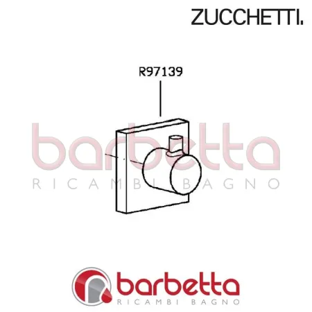 MANIGLIA E ROSONE PAN+ ZUCCHETTI R97139