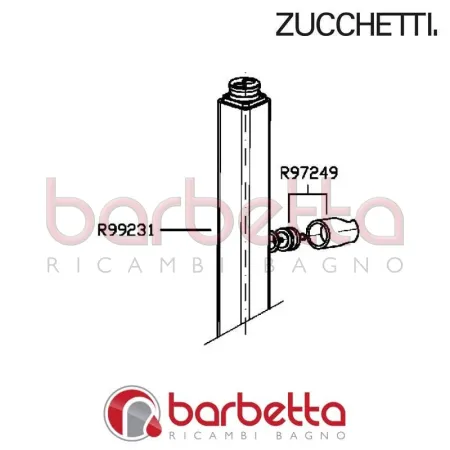 APPENDIDOCCIA PER ZP7622 ZUCCHETTI R97249