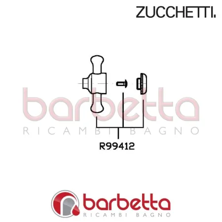 MANETTINO DEVIATORE DELFI ZUCCHETTI R99412