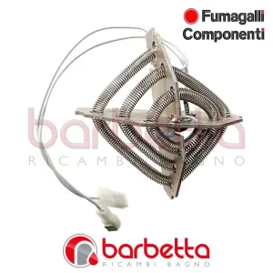 RESISTENZA ELETTRICA 1500W C.F. CON TERMOFUSIBILE FUMAGALLI MGR121P2