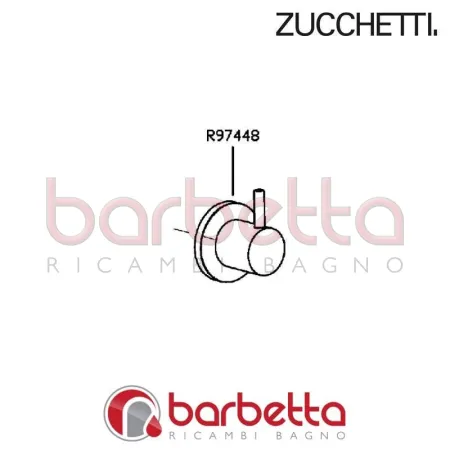 MANIGLIA-ROSONE DEVIATORE CLOSER ZUCCHETTI R97448
