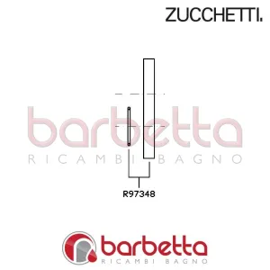 PLACCA 2 FORI HIM ZUCCHETTI R97348