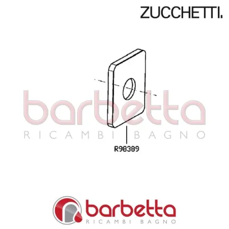 ROSONE TERMOSTATICO SOFT ZUCCHETTI R98389