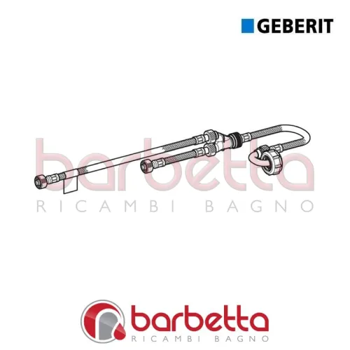 FLESSIBILE COMPLETO SIGMA 70 8 CM RICAMBIO GEBERIT 242.823.00.1
