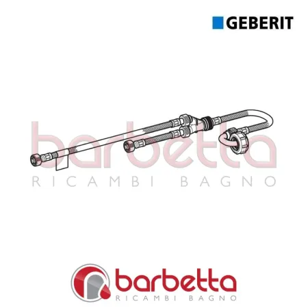 FLESSIBILE COMPLETO SIGMA 70 8 CM RICAMBIO GEBERIT 242.823.00.1