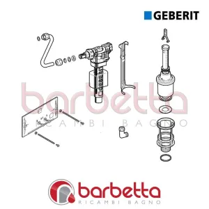 KIT RINNOVAMENTO E SOSTITUZIONE DELLA PLACCA DI COMANDO RICAMBIO GEBERIT 215.423.00.1