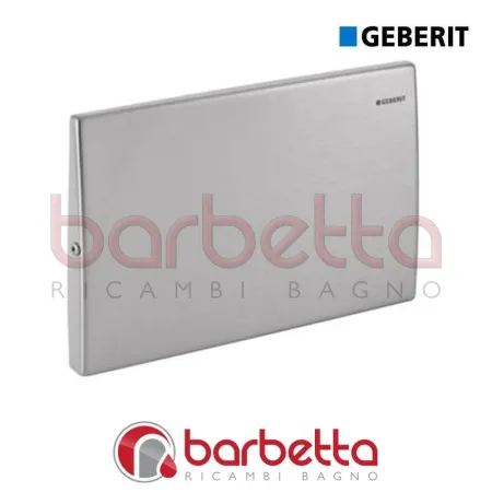 PLACCA GAMMA ANTIVANDALO IN ACCIAIO INOSSIDABILE RICAMBIO GEBERIT 115.799.00.1