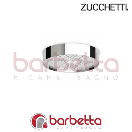 SOFFIONE ANTICALCARE DIAMETRO 320 MM A SOFFITTO CON LUCE SHOWER ZUCCHETTI Z94140