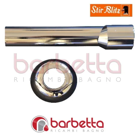 KIT CANOTTO E ROSONE CROMATO RICAMBIO STIR BLITZ 5500183