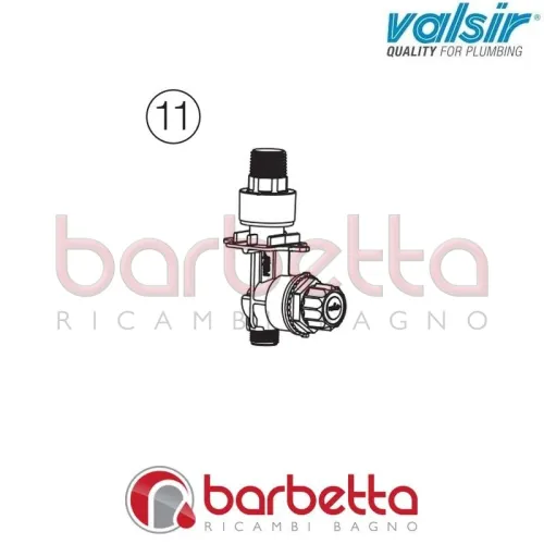 RUBINETTO D ARRESTO TROPEA S VALSIR VS0866735