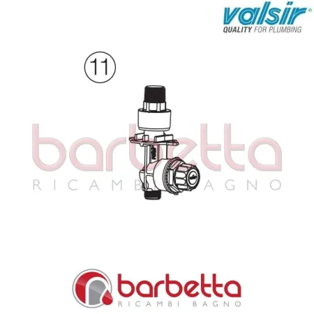 RUBINETTO D ARRESTO TROPEA S VALSIR VS0866735