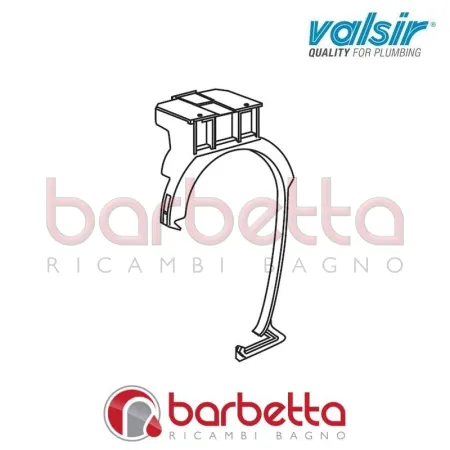 PORTA CURVA FIXSYSTEM VALSIR VS0826066